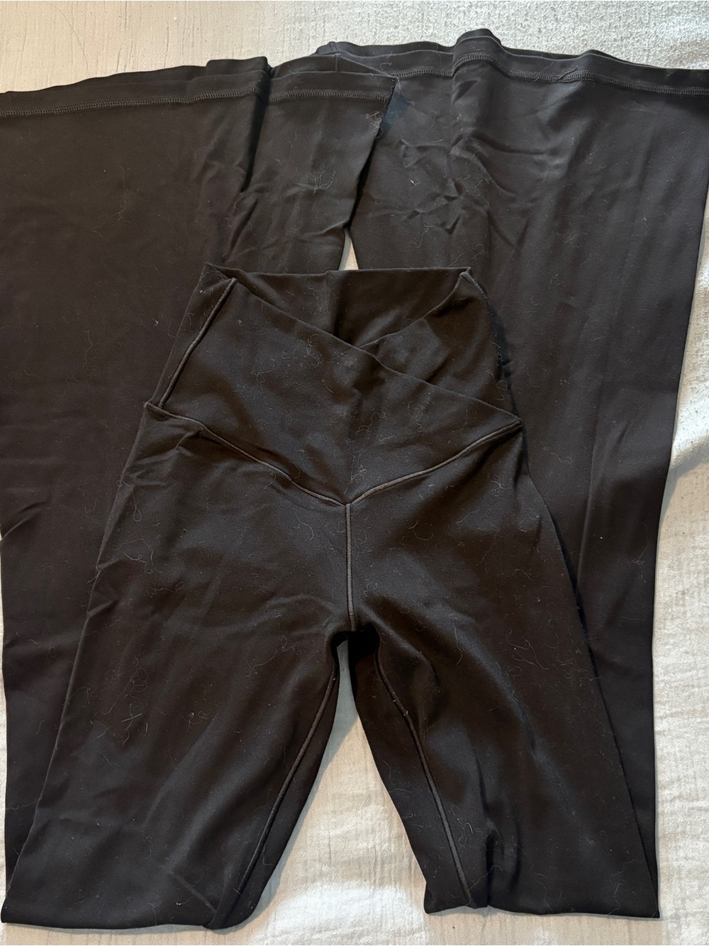 Aerie Crossover super flare leggings